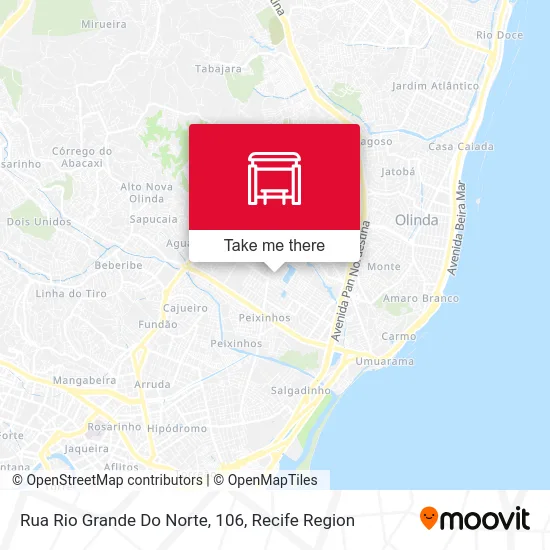 Rua Rio Grande Do Norte, 106 map