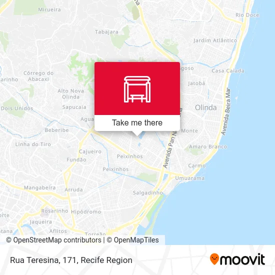 Rua Teresina, 171 map