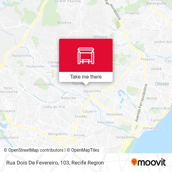 Rua Dois De Fevereiro, 103 map