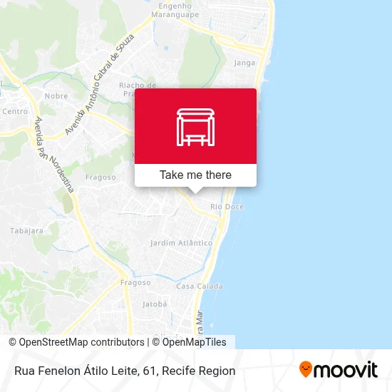 Rua Fenelon Átilo Leite, 61 map
