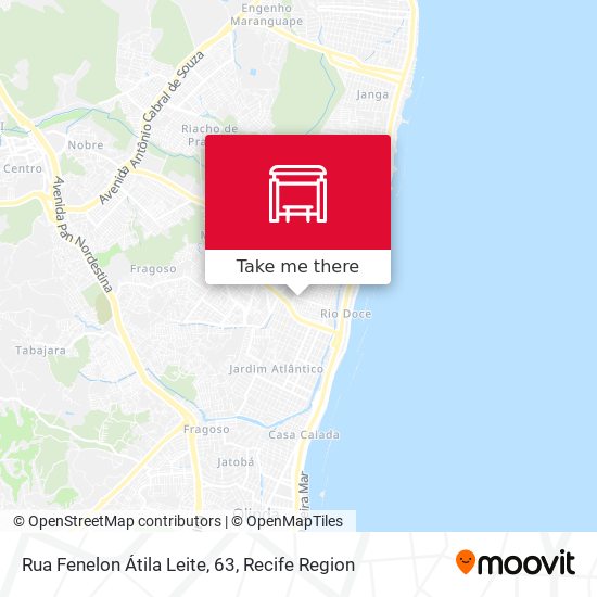 Rua Fenelon Átila Leite, 63 map
