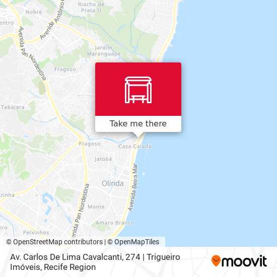 Av. Carlos De Lima Cavalcanti, 274 | Trigueiro Imóveis map