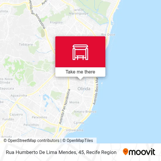 Rua Humberto De Lima Mendes, 45 map