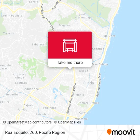 Rua Esquilo, 260 map