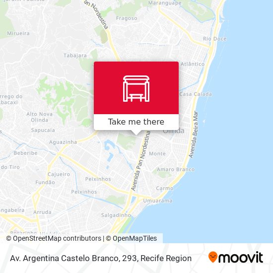Av. Argentina Castelo Branco, 293 map
