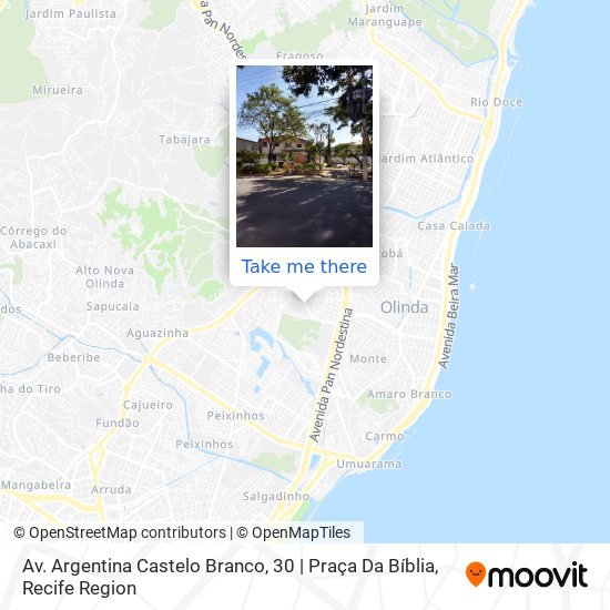 Av. Argentina Castelo Branco, 30 | Praça Da Bíblia map