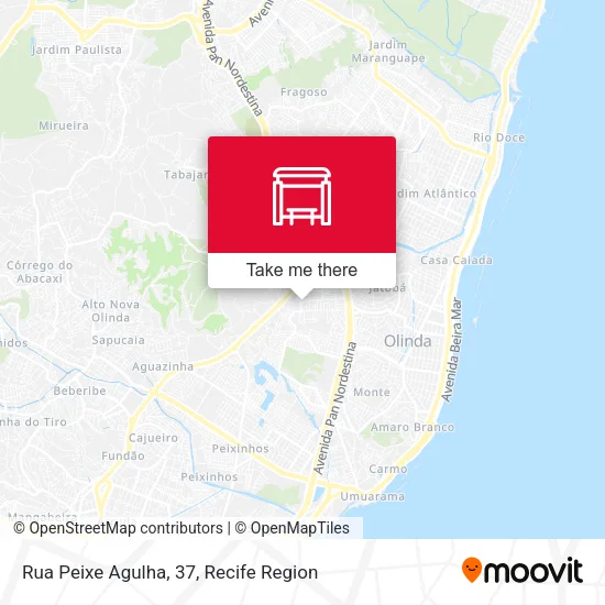 Rua Peixe Agulha, 37 map