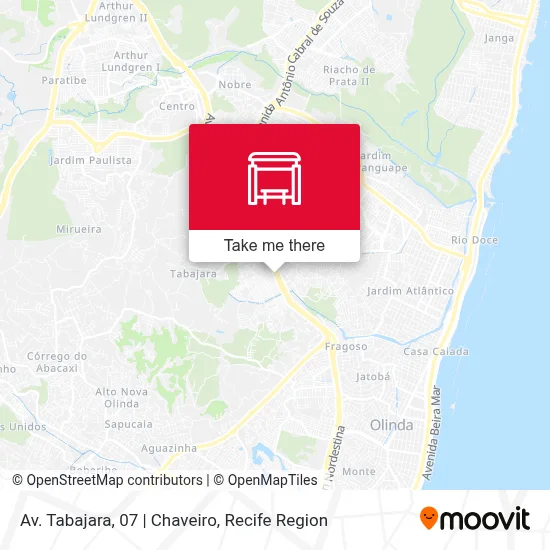 Av. Tabajara, 07 | Chaveiro map