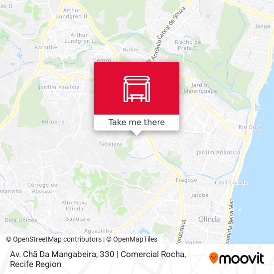 Mapa Av. Chã Da Mangabeira, 330 | Comercial Rocha