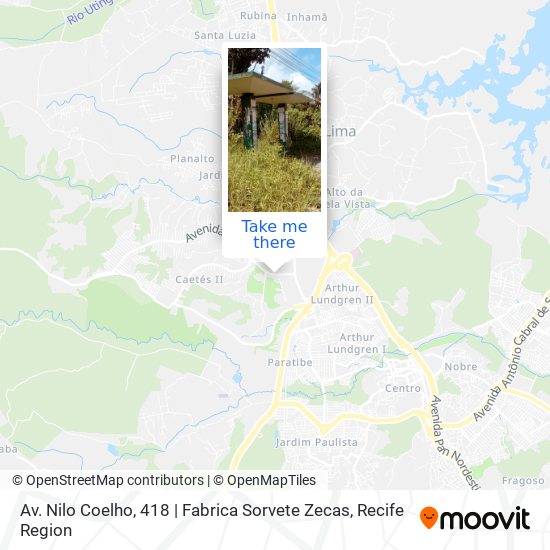 Av. Nilo Coelho, 418 | Fabrica Sorvete Zecas map