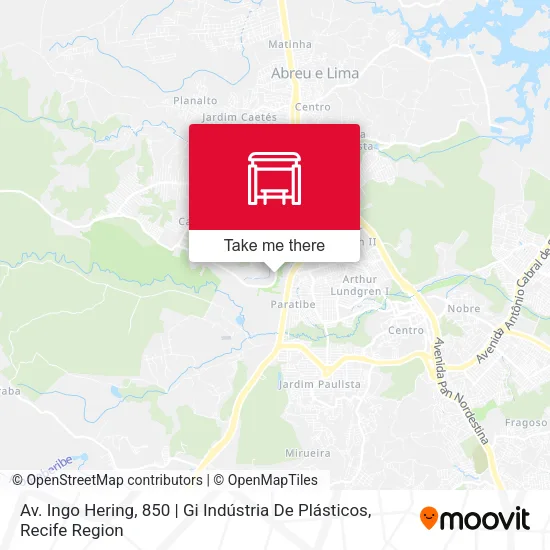 Av. Ingo Hering, 850 | Gi Indústria De Plásticos map
