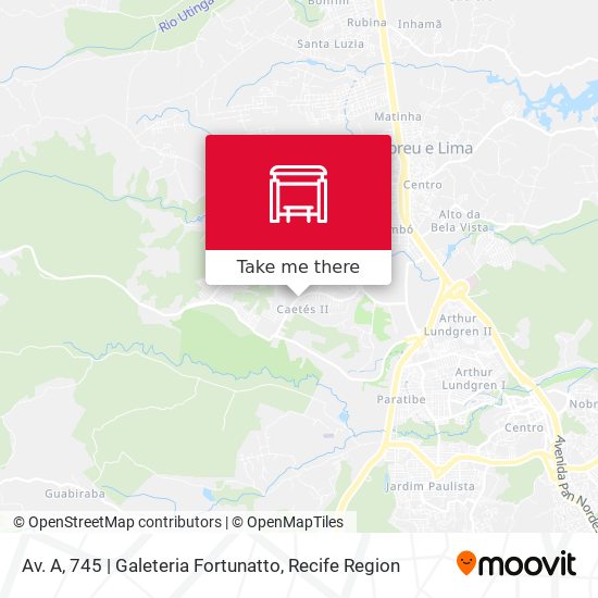 Av. A, 745 | Galeteria Fortunatto map