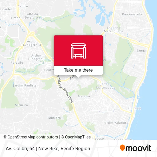 Av. Colibri, 64 | New Bike map