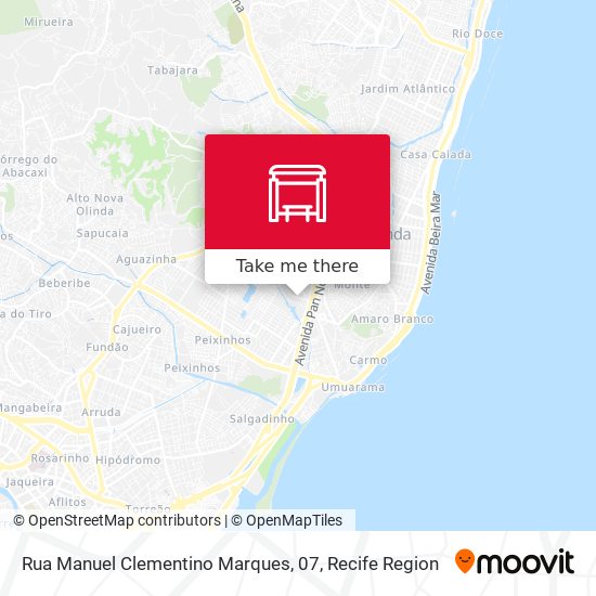 Rua Manuel Clementino Marques, 07 map