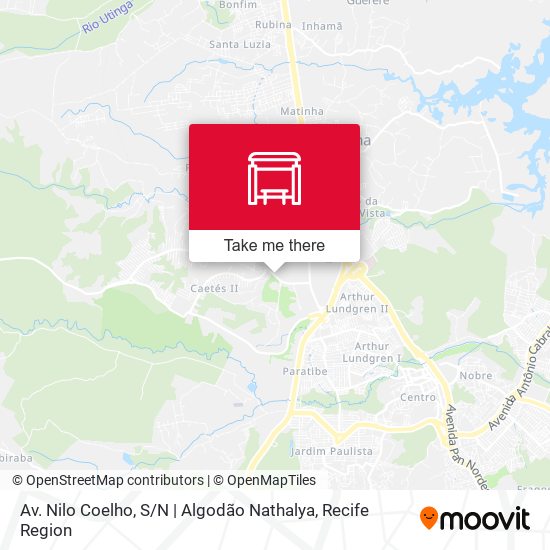 Av. Nilo Coelho, S / N | Algodão Nathalya map