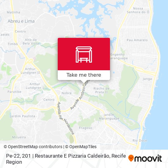 Pe-22, 201 | Restaurante E Pizzaria Caldeirão map