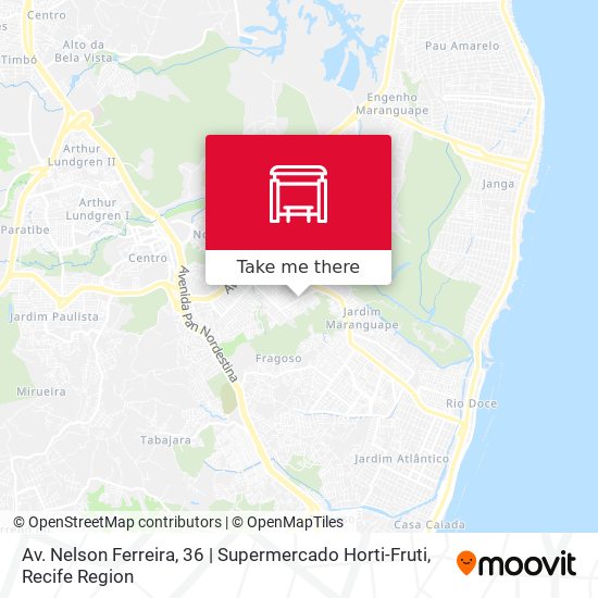 Av. Nelson Ferreira, 36 | Supermercado Horti-Fruti map