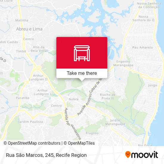 Rua São Marcos, 245 map