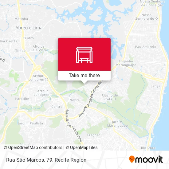 Rua São Marcos, 79 map