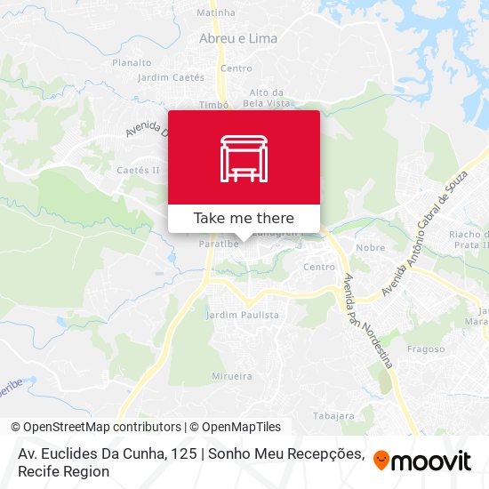 Av. Euclides Da Cunha, 125 | Sonho Meu Recepções map