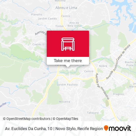 Av. Euclídes Da Cunha, 10 | Novo Stylo map