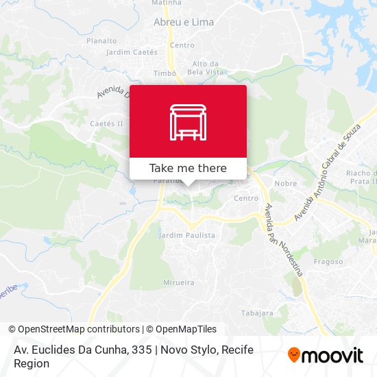 Av. Euclides Da Cunha, 335 | Novo Stylo map