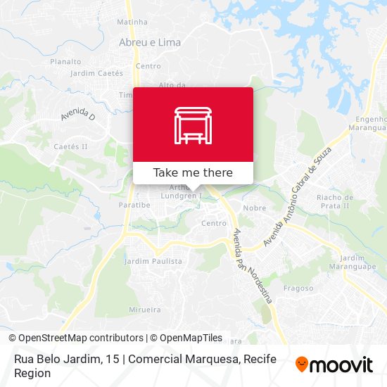 Rua Belo Jardim, 15 | Comercial Marquesa map