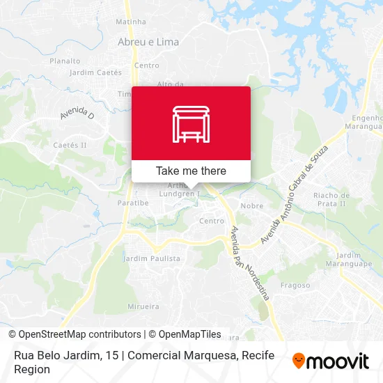 Rua Belo Jardim, 15 | Comercial Marquesa map