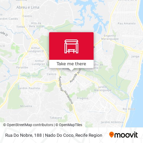 Rua Do Nobre, 188 | Nado Do Coco map