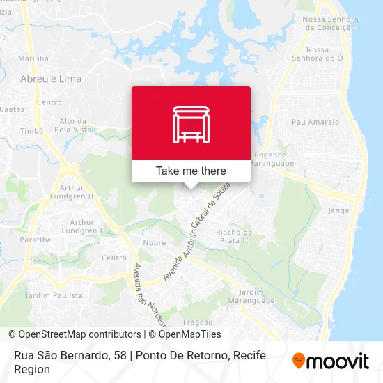 Rua São Bernardo, 58 | Ponto De Retorno map