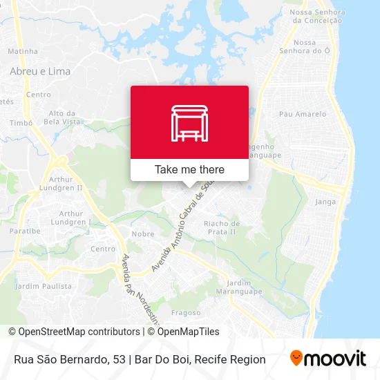 Rua São Bernardo, 53 | Bar Do Boi map