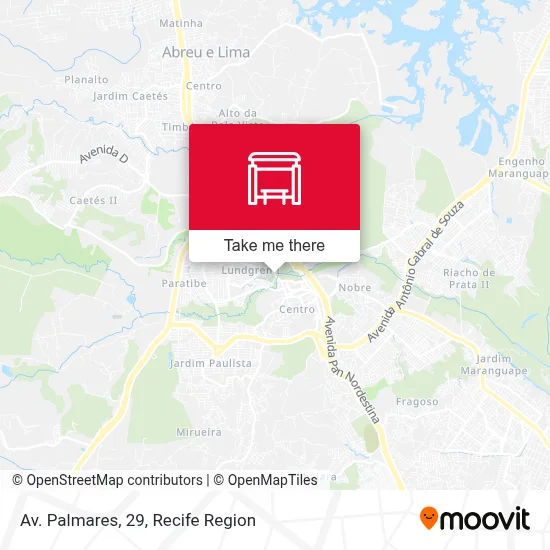 Av. Palmares, 29 map