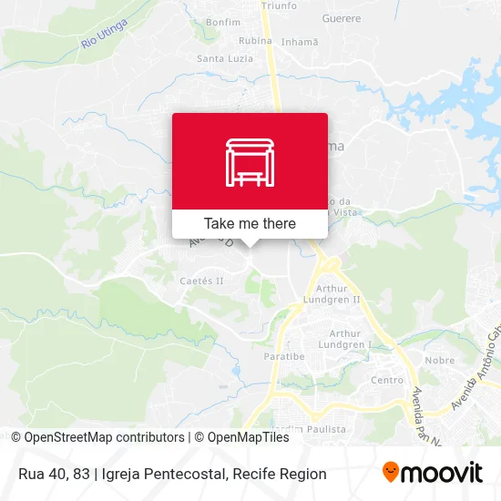 Rua 40, 83 | Igreja Pentecostal map