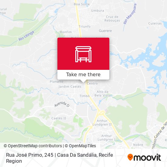 Rua José Primo, 245 | Casa Da Sandália map