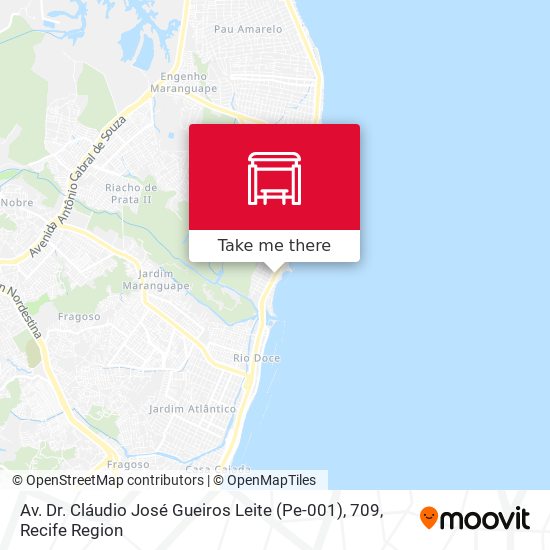 Av. Dr. Cláudio José Gueiros Leite (Pe-001), 709 map
