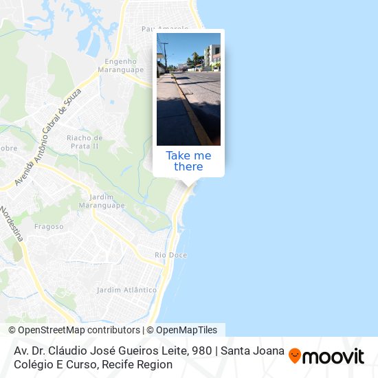 Av. Dr. Cláudio José Gueiros Leite, 980 | Santa Joana Colégio E Curso map