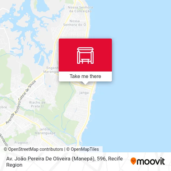 Av. João Pereira De Oliveira (Manepá), 596 map