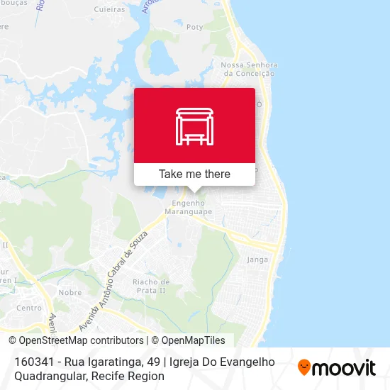 160341 - Rua Igaratinga, 49 | Igreja Do Evangelho Quadrangular map