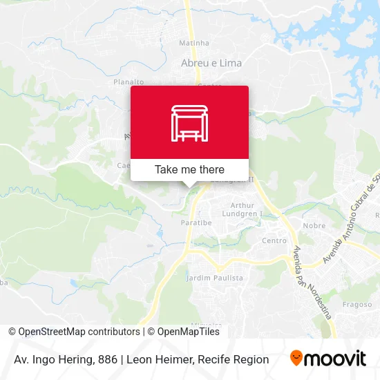 Av. Ingo Hering, 886 | Leon Heimer map