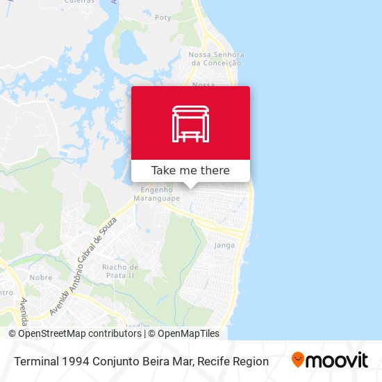 Terminal 1994 Conjunto Beira Mar map