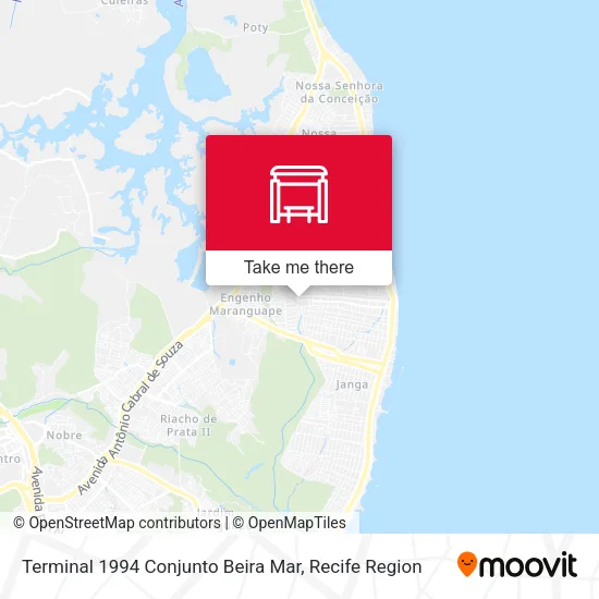 Terminal 1994 Conjunto Beira Mar map