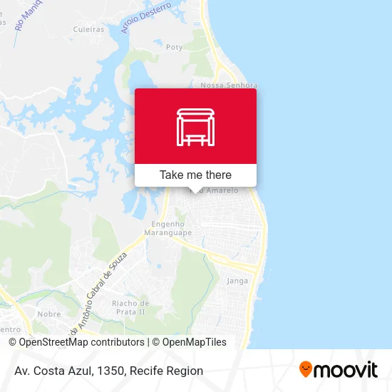 Av. Costa Azul, 1350 map