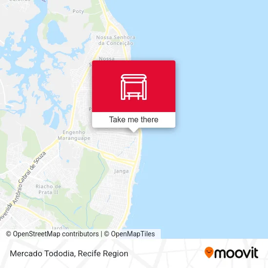 Mercado Tododia map