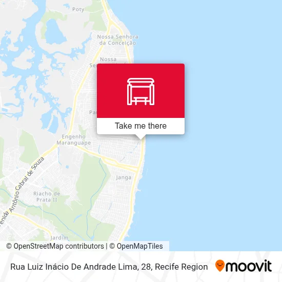 Rua Luiz Inácio De Andrade Lima, 28 map