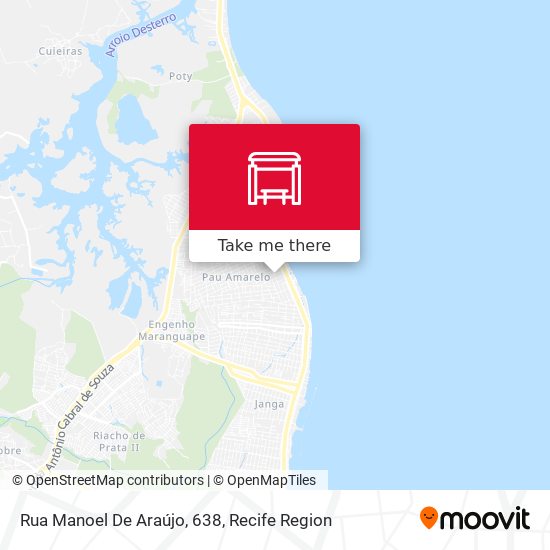 Rua Manoel De Araújo, 638 map
