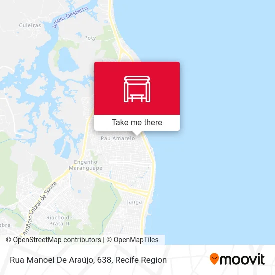 Rua Manoel De Araújo, 638 map