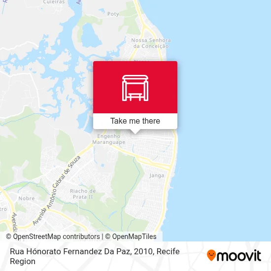 Rua Hónorato Fernandez Da Paz, 2010 map