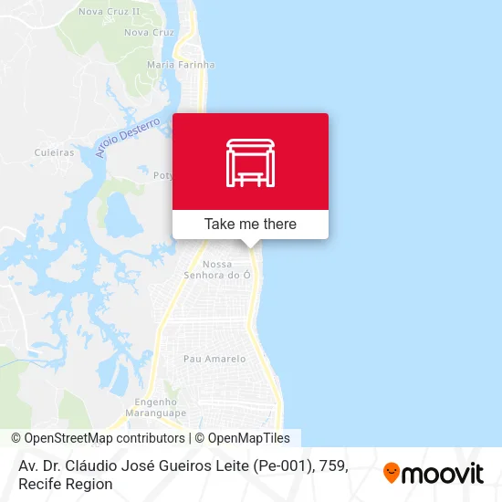 Av. Dr. Cláudio José Gueiros Leite (Pe-001), 759 map