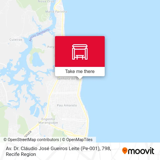 Av. Dr. Cláudio José Gueiros Leite (Pe-001), 798 map