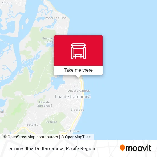 Terminal Ilha De Itamaracá map